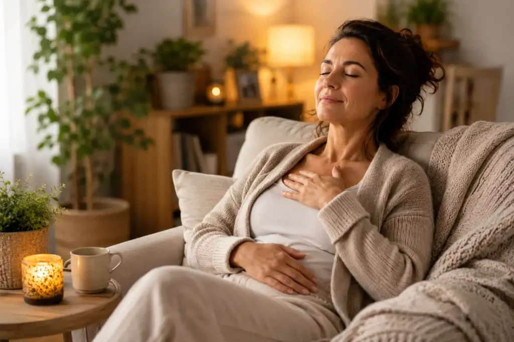 Hipnoterapia online a stres po 40 roku życia Hipnoterapia online dla osób po 40 roku życia zmagających się ze stresem